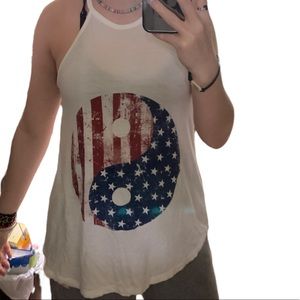 Charlotte Russe White Tank Top